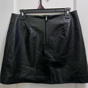 H&M Leather Skirt